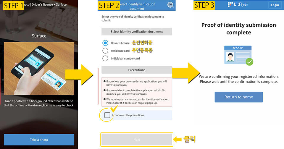 온라인카지노 비트코인 거래소 회원가입 스마트폰 인증절차