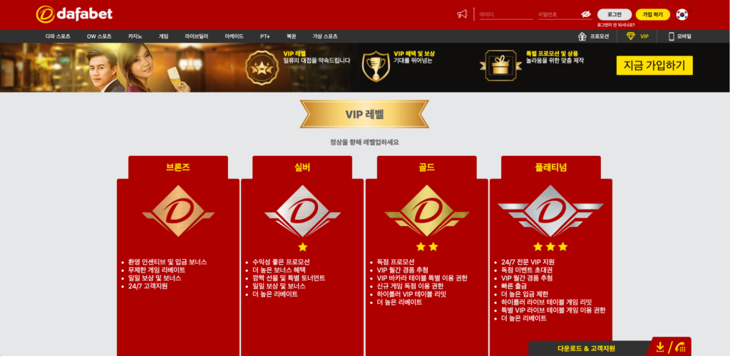 다파벳 VIP 프로그램